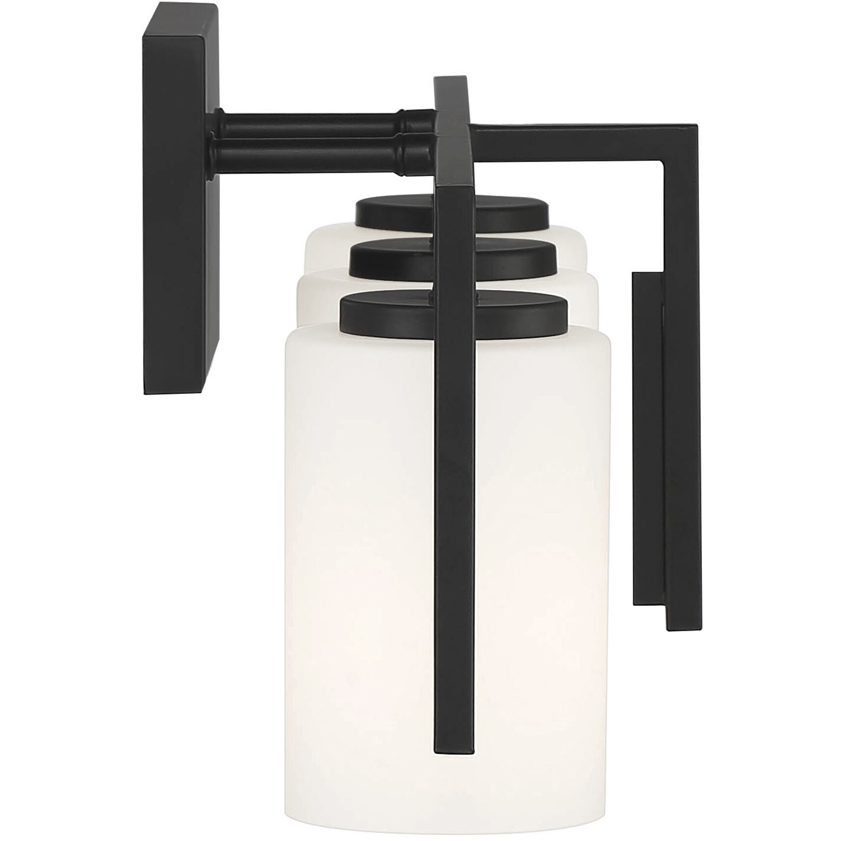 Cambria 3 Light 24 inch Matte Black Vanity Light Wall Light
